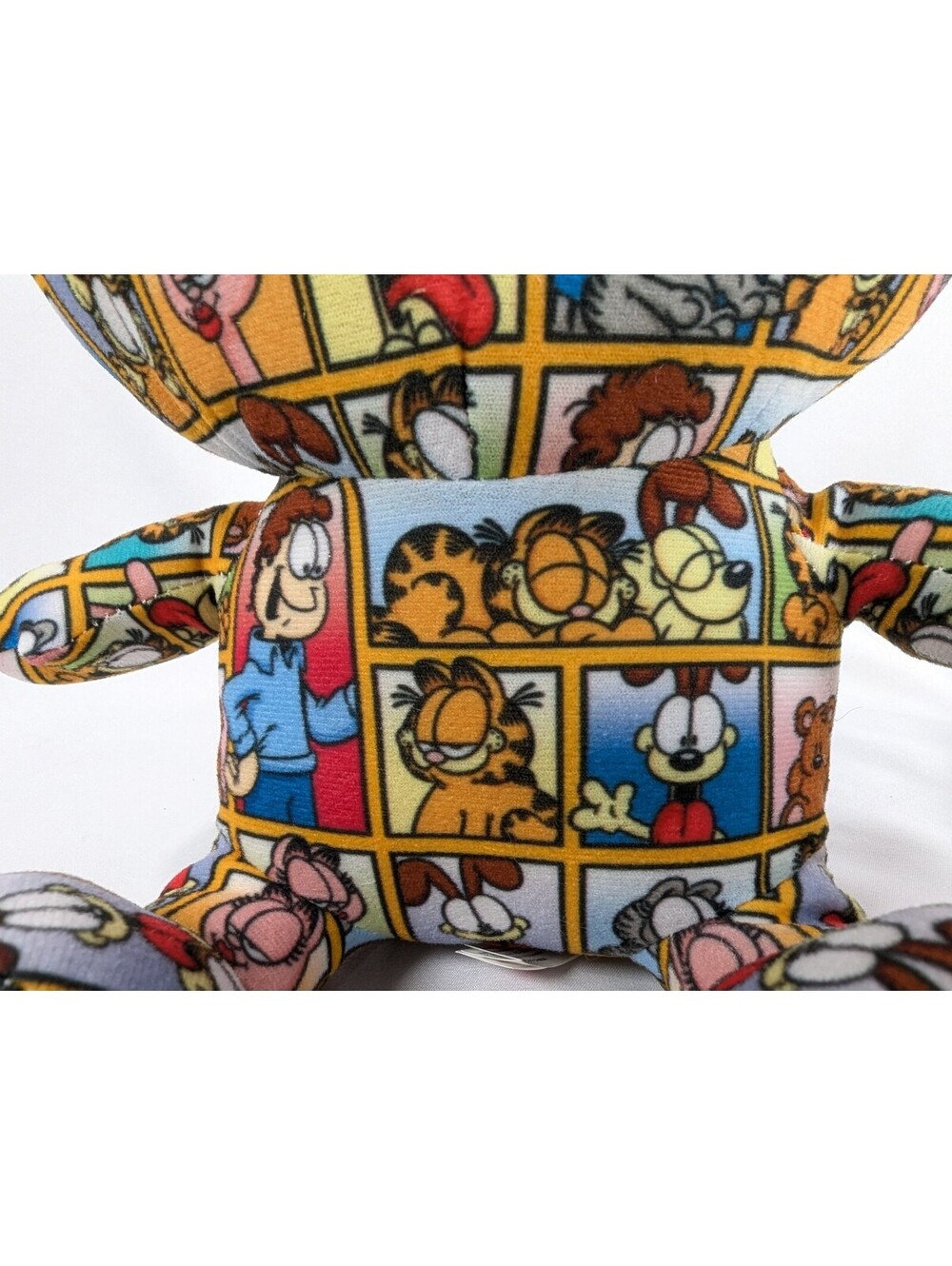 Sticker Bomb Garfield Plush Toy 2021 Comic Strip Print Pattern 12 Inch Stuffy - Picture 10 of 10